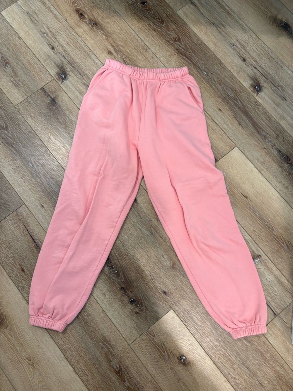 Daily drills pink fleece sweatpants
